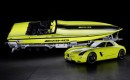 Cigarette AMG Electric Drive boat concept inspired by the Mercedes-Benz SLS AMG Electric Drive