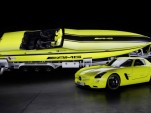 Cigarette AMG Electric Drive boat concept inspired by the Mercedes-Benz SLS AMG Electric Drive