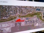 Circuit layout for Grand Prix of America