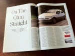 CleanAir LA301 range-extended electric car, October 91 issue of CAR magazine