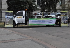 Green Car Parade Kicks Off Countdown to 2011 Denver Auto Show