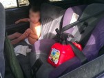 Colorado Department of Transportation: Gas Can In Child Safety Seat