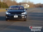 Consumer Reports tests the Tesla Model S (video screen capture)