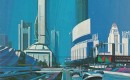Cover of Los Angeles Times Magazine, April 3 1988, depicting L.A. in 2013