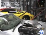 Crash scene at L.A.’s Specialty Craft Car