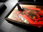 Crashed Ferrari coffee table. Image: Charly Molinelli