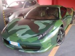 Custom Ferrari 458 owned by Fiat heir Lapo Elkann - Image courtesy fry_theonly