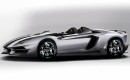 Custom Lamborghini Aventador J envisioned by British tuner Prindiville