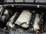Custom Porsche 911 with a Chevrolet LS7 V-8 engine
