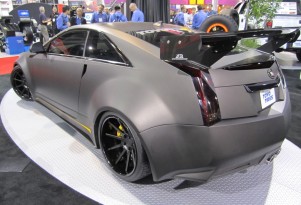 D3 Le Monstre Cadillac CTS-V Coupe wide-body. Photo by Autoholics.com.