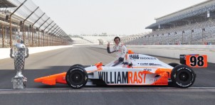 Dan Wheldon celebrated his 2nd Indy 500 win last May - Anne Proffit photo