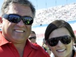 Danica Patrick with her father TJ - Anne Proffit photo