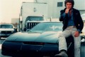 David Hasselhoff and KITT from Knight Rider