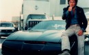 David Hasselhoff and KITT from Knight Rider