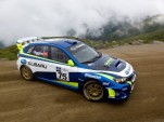 David Higgins drives a Subaru WRX to new Mt. Washington record