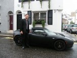 David Peilow Drives Tesla Roadster on Long-Distance Challenge