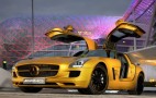Desert Gold 2010 Mercedes-Benz SLS AMG To Star In Dubai 