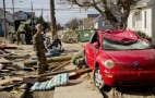Thousands Of Vehicles Ruined By Hurricane Sandy Sit On New York Airfield