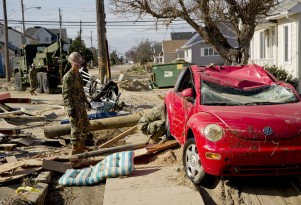 Thousands Of Vehicles Ruined By Hurricane Sandy Sit On New York Airfield