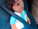 Diego doll doesn't qualify for carpool status. Photo by AP.