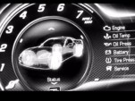 Digital gauge from the 2014 Chevrolet Corvette (C7) revealed in trailer video