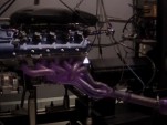 Dinan custom BMW S85 V-10 on the engine dyno