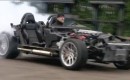 Dodge Viper burnout minus the body