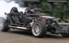 Dodge Viper Does Burnout Minus Its Body: Video