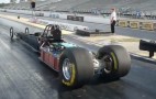 Electric Drag Car & Don Garlits Light It Up In Eerie Silence