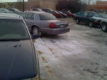 Douche parking