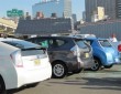 Earth Day Stunt: Plug-In Electric Cars Trace 'E' In NYC