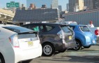 Earth Day Stunt: Plug-In Electric Cars Trace 'E' In NYC