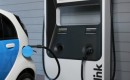ECOtality Blink DC fast charger plugged in