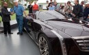 Ed Welburn and Jay Leno with the 2011 Cadillac Ciel Concept