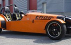 Electric-powered superlight sports car from the Netherlands