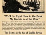 Electric Vehicle Association ad, 1912