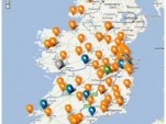 Electric vehicle charging stations in Ireland; source: Google