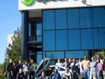 Employees of Aptera Motors, Vista, California, on the day it closed, Dec 2, 2011