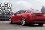 Engineering Explained talks about how the Tesla Model S can do the 0-60 run in 2.28 seconds