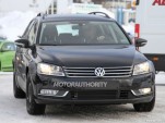 Euro-spec 2014 Volkswagen Passat test-mule spy shots