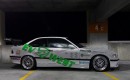 EV West's electric BMW M3 Pikes Peak Hill Climb car