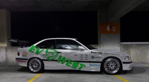 EV West's electric BMW M3 Pikes Peak Hill Climb car