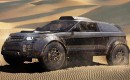 Excite Rallye Raid Team Range Rover Evoque Dakar race vehicle