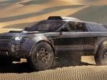 Excite Rallye Raid Team Range Rover Evoque Dakar race vehicle