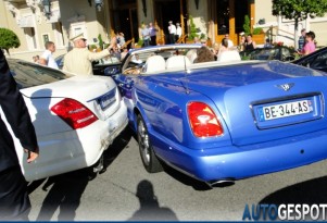 Expensive wreck in Monaco. Image via Autogespot.