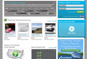 Love Your Car? Share That Love On The New Social Network, CheckMyRide.com