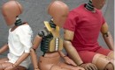 family of crash-test dummies  -  courtesy Ford Motor Co.