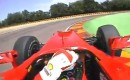Fernando Alonso tests the 2010 Ferrari F1 car at Fiorano