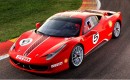 Ferrari 458 Challenge race car