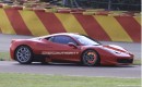Ferrari 458 Challenge spy shots